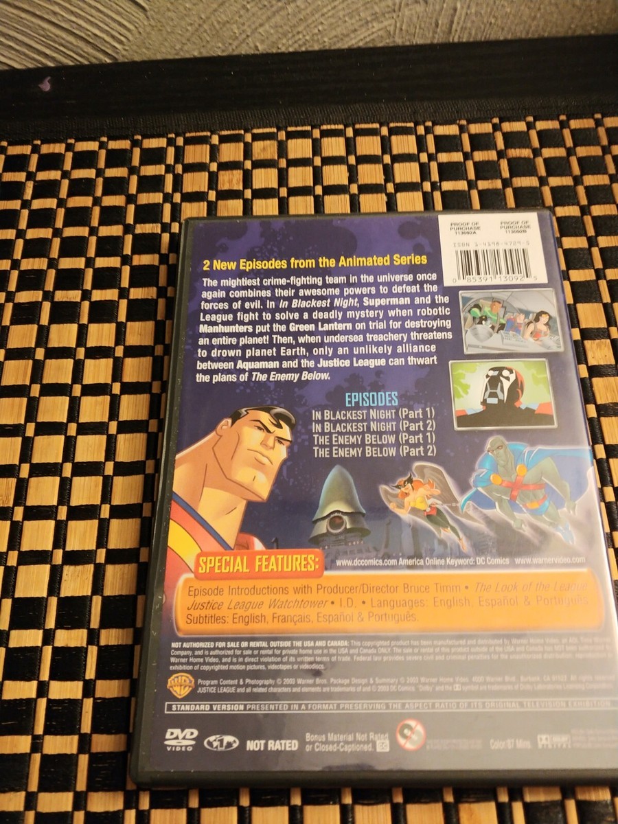 Justice League - Justice On Trial (DVD, 2003) K5 | eBay