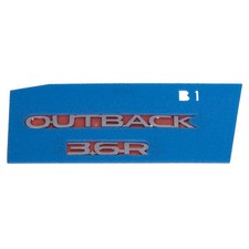 Oem 2015-2018 Subaru Outback 3.6l-h6 Rear Lift Gate Letter Name Plate 93079al010