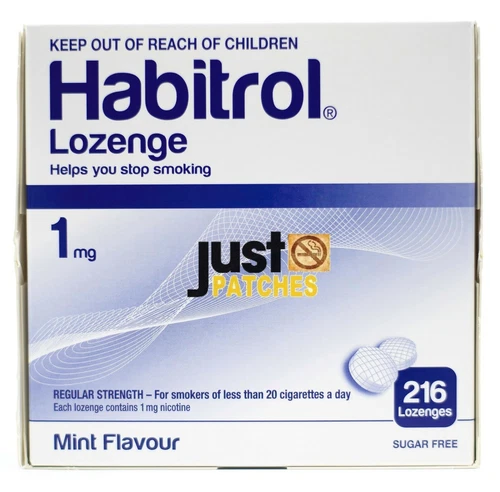 Habitrol Nicotine Lozenge 1mg MINT (216 pieces, 1 box) - Picture 1 of 4