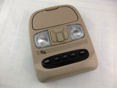 Overhead Console w/Homelink 63650-08230 Tan Toyota Sienna 2005 2006 2007