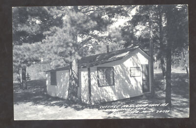 RPPC PINE RIVER MINNESOTA NORWAY LAKE CAMP SHOW ME REAL PHOTO POSTCARD