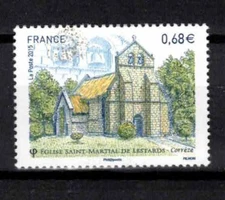 FRANCE - 2015 Church of Saint-Martial, Lestards #4824 - VF MNH (n)