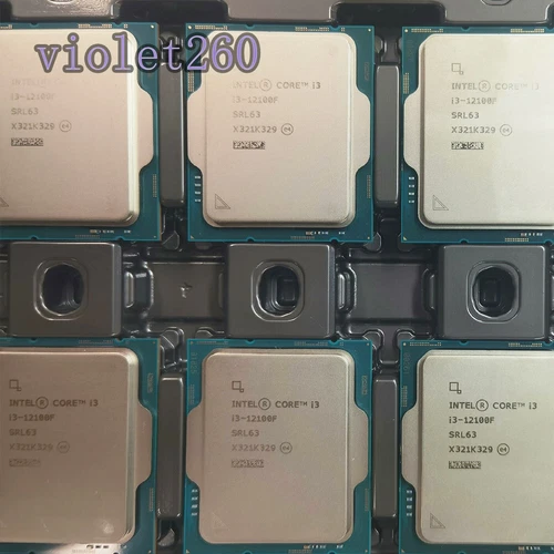 12th Gen Intel Core i3-12100F LGA 1700 CPU Processor Quad-core 3.30 GHz 12MB