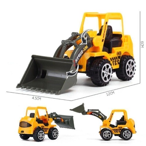 6 Stück Baustellen Fahrzeuge Autos Satz Auto Bagger Kinder Spielzeug Langlebig - Bild 5 von 9