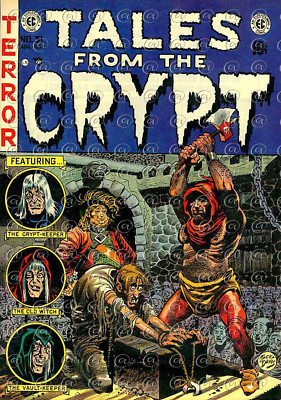 Tales from the Crypt comic book cover Halloween Unisex Creepy Tee T Shirt #31
