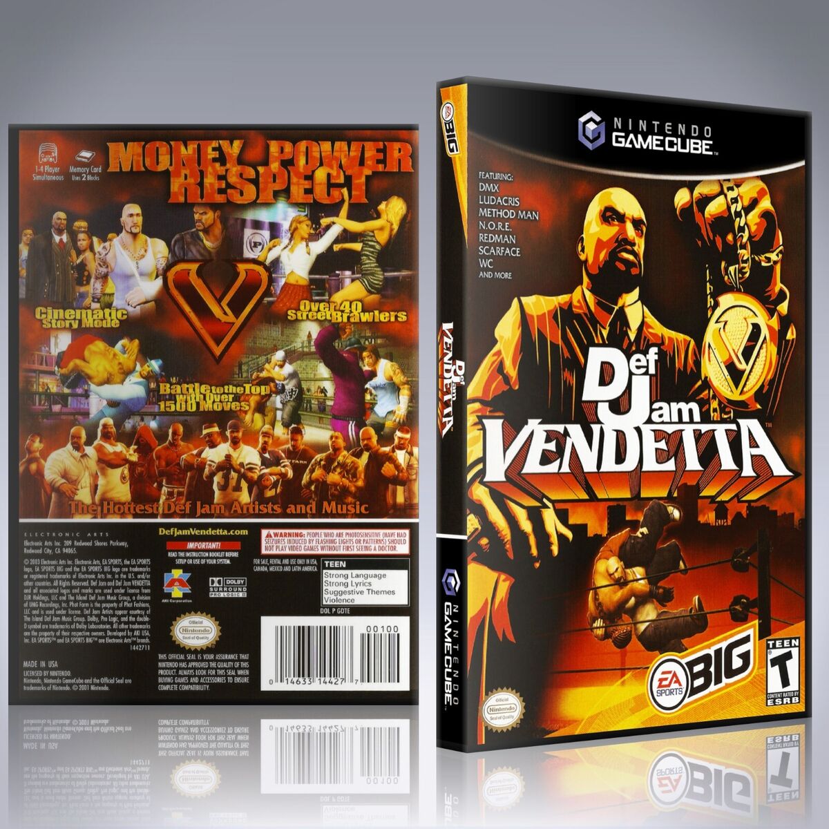 Def Jam Vendetta Nintendo GameCube Game For Sale