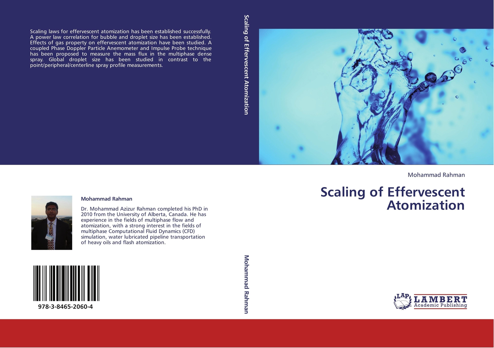 Thumbnail - Mohammad Rahman | Scaling Of Effervescent Atomization | Taschenbuch |
