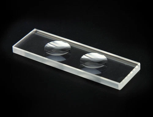 Microscopio de cavidad cóncava circular de vidrio óptico de 5 mm/10 mm de espesor - Imagen 5 de 31