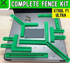 xTool F1 Ultra Fence Kit, Laser Jigs, Corner Jig, F1 Ultra Jig, F1 Ultra Fence