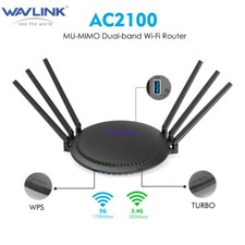 WAVLINK AC2100 Dual-Band Gigabit Wireless Internet Router WiFi Router MU-MIMO