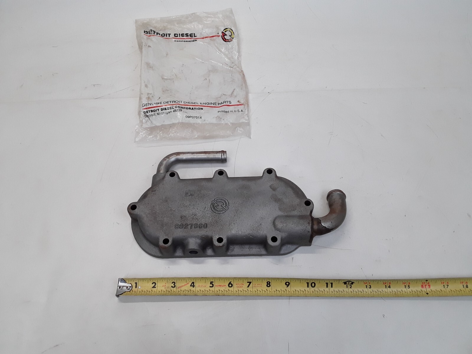 DDE Detroit Diesel 8.2L Oil Cooler Cover 8927360 Fast Free 