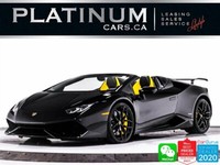 2016 Lamborghini Huracan LP 610-4 Spyder, AWD, 5.2L V10 602HP ,CARBON-CERAMIC BRAKES,NAV,CAM