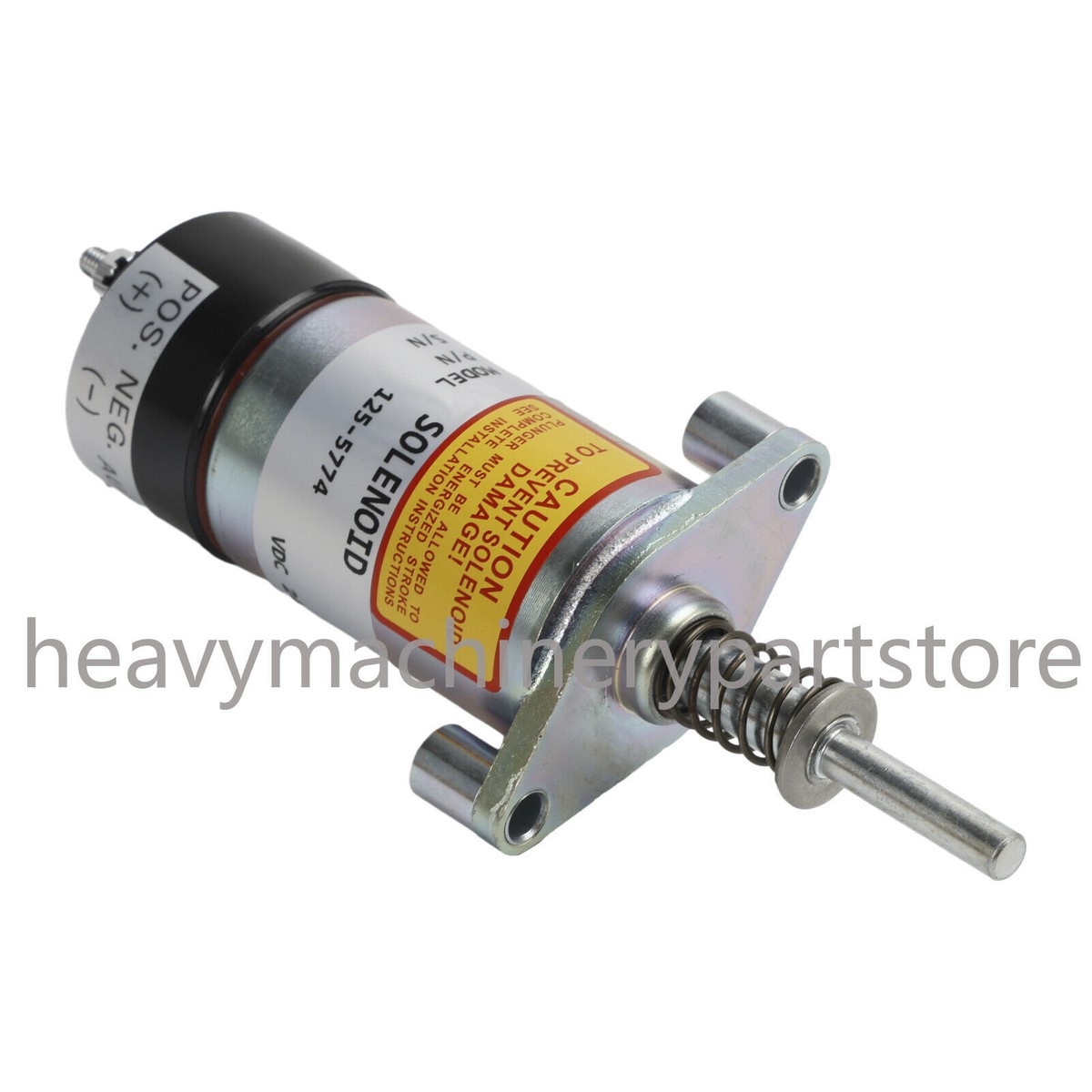 125-5774 24V Fuel Shutoff Stop Solenoid For Caterpillar CAT 3306