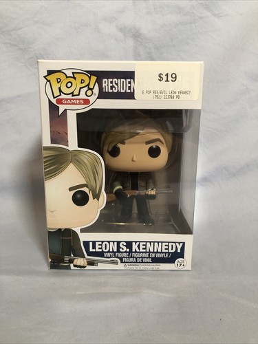 Funko Pop! Games Resident Evil Leon S. Kennedy #156 Rare