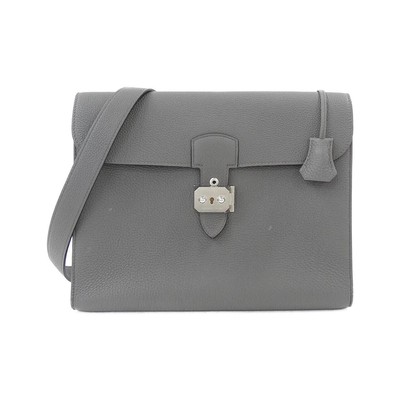 Authentique sac HERMES A Depeche Messenger 29 cm 082688CB sac à