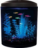Starter Aquarium Kit Led Light Fish Tank Bowl Internal Filter Betta Pets Home Starter Aquarium Kit Led Light Fish Tank Bowl Internal Filter Betta Pets Home