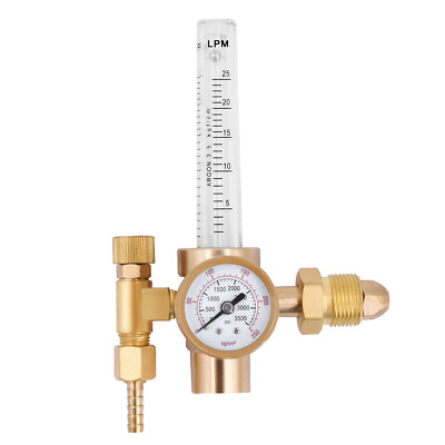 HITBOX CGA 580 Argon or Argon/CO2 Gas Mix Flowmeter Mig Tig Welding Regulator
