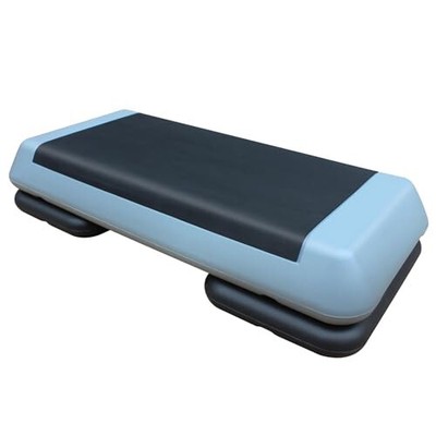 Aerobic Step Platform Height Adjustable Workout Step 4'' - 6'' - 8'' for Fitness St