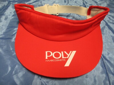 Poly Haar Cosmetic , 5  Sommer - , Visor Cap , Sonnenschutz Kappe , Werbung  084