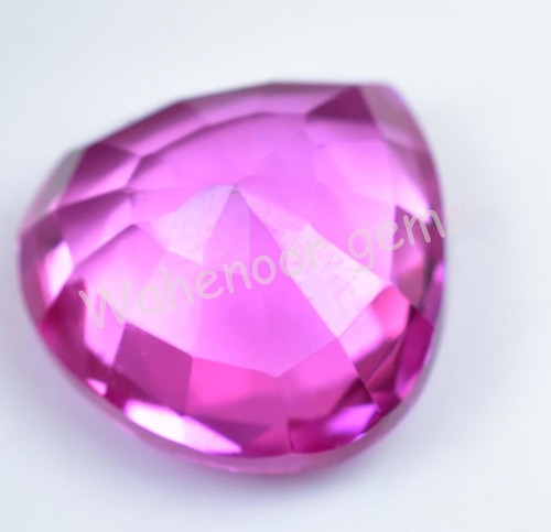 Natural Mogok Pink Ruby 15.50 Ct Pear Certified Flawless Loose Gemstone - Picture 4 of 6