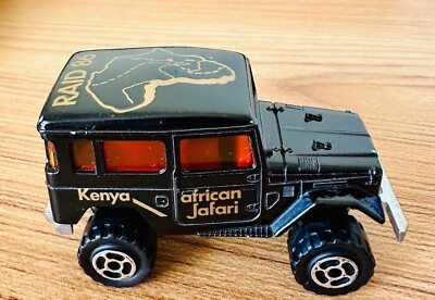 【希少】60’s~ Mr.Marti／ベスト／ブラウン／ユーロヴィンテージ 1980 Majorette #277 4x4 Toyota Land Cruiser AFRICAN SAFARI Kenya