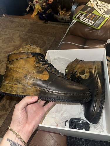 Nike MEN'S Air Force 1 Hi NG CMFT LOW PIGALLE SIZE 13 BRAND NEW - Picture 5 of 10