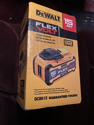 DeWalt DCB615 FLEXVOLT 20V/60V Max 15.0Ah Battery