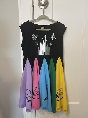 Swirly Little Girl Custom Made Toddler Disney Princess Dress-Size3/4 T |  eBay