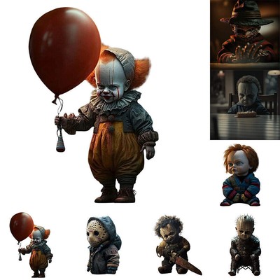 Horror Film Charaktere Baby Puppe Spielzeug Gruselige Home Dekoration Ornaments