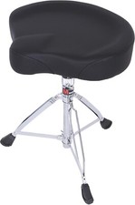 Mwave SB770BK Schlagzeughocker Drumthrone Drummer Throne schwarz