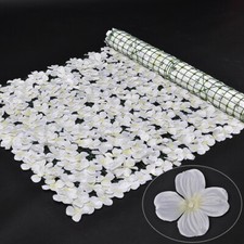 Artificial Hedge Flower Trellis Outdoor Expanding Garden Fence Privacy Screening