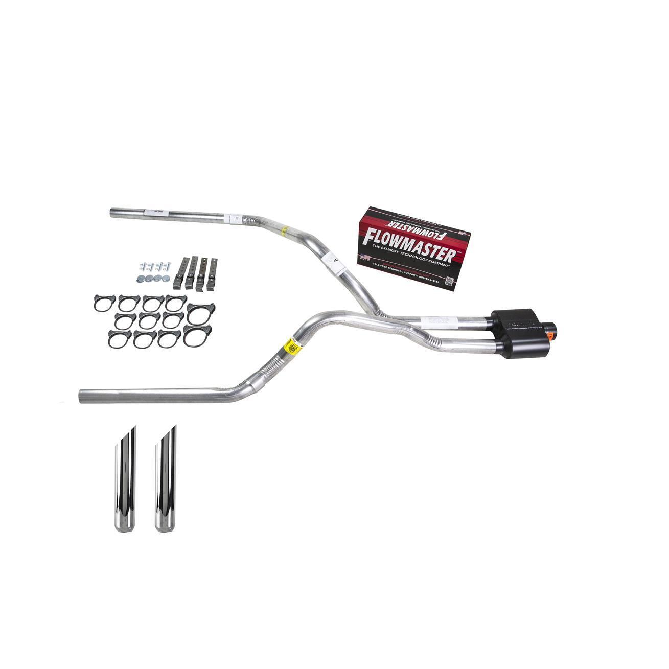 Max 63% OFF F150 Super intense SALE 98-04 dual exhaust 2.25 pipe Tip Super SW 10 Flowmaster