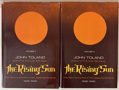 The Rising Sun Volume 1 & 2 Japanese Empire HC/DJ by John Toland 1970 BCE