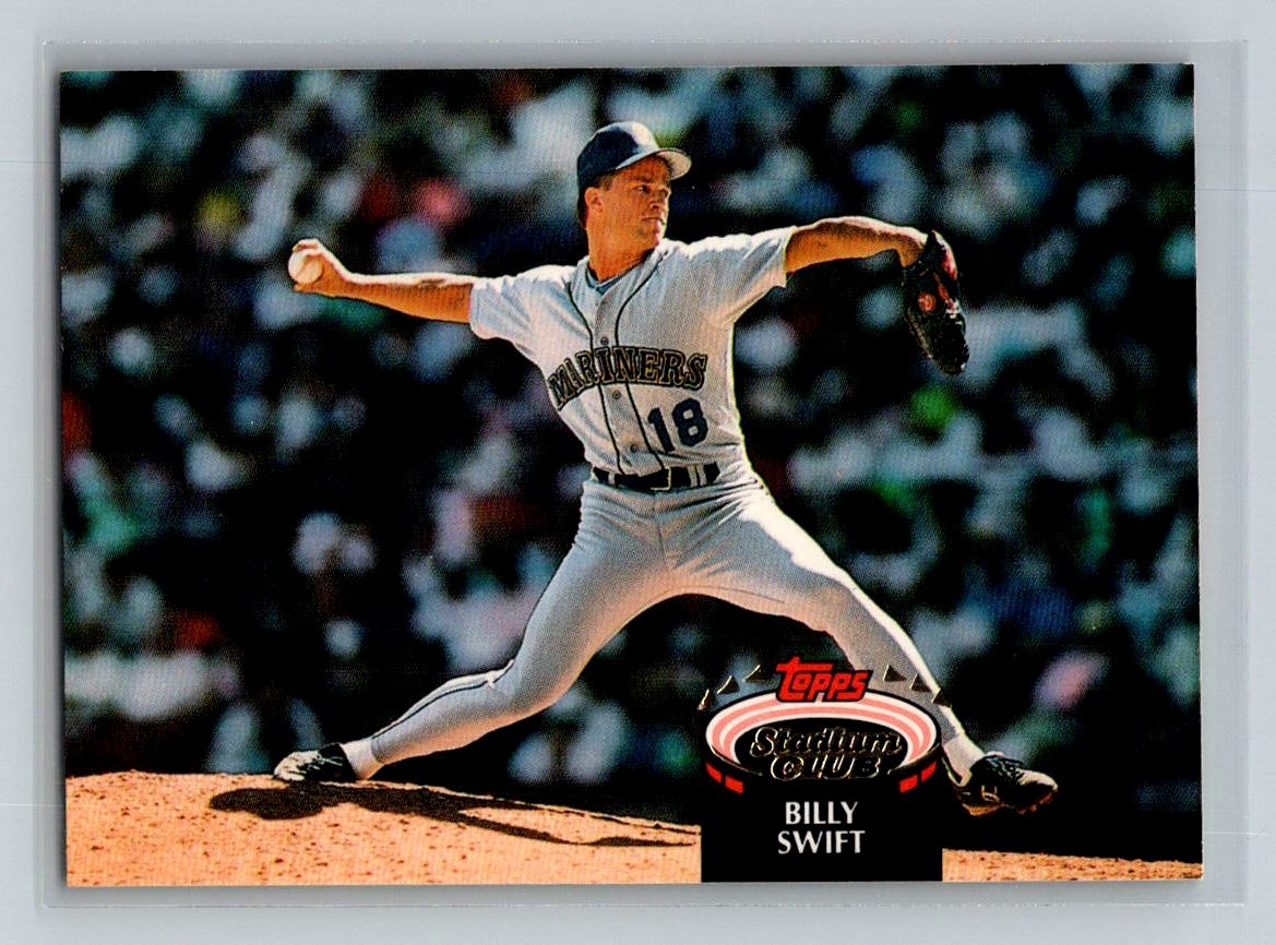1992 Stadium Club #243 Billy Swift Seattle Mariners Baseball Card