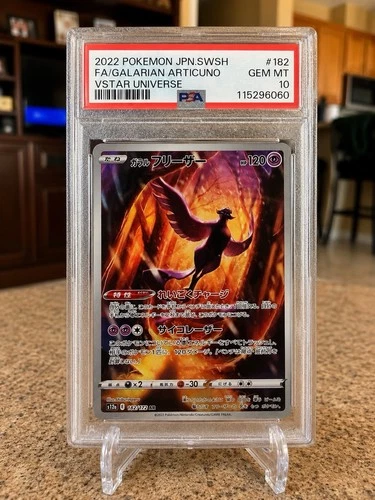 2022 Pokemon Japanese VSTAR Universe #182 FA/Galarian Articuno PSA 10 GEM MT