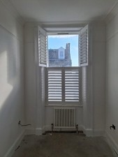 Bespoke Made To Measure Bathroom Window Plantation Shutters Bedroom Office 
