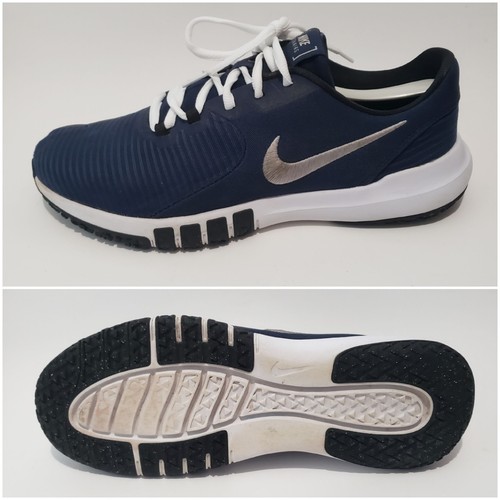 CD0197-400 Nike Flex Control 4 Men's Size 10.5 Navy Blue Running Good Grip.