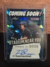 TRAVIS BAZZANA 2025 LEAF VIVID COMING SOON AUTOGRAPH 7/10 GUARDIANS