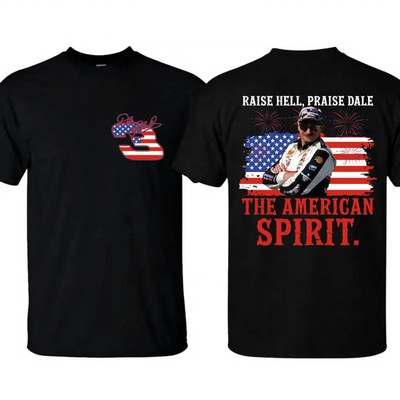 Dale Earnhardt American Spirit T-Shirt 4Th Of July Themed T-shirt