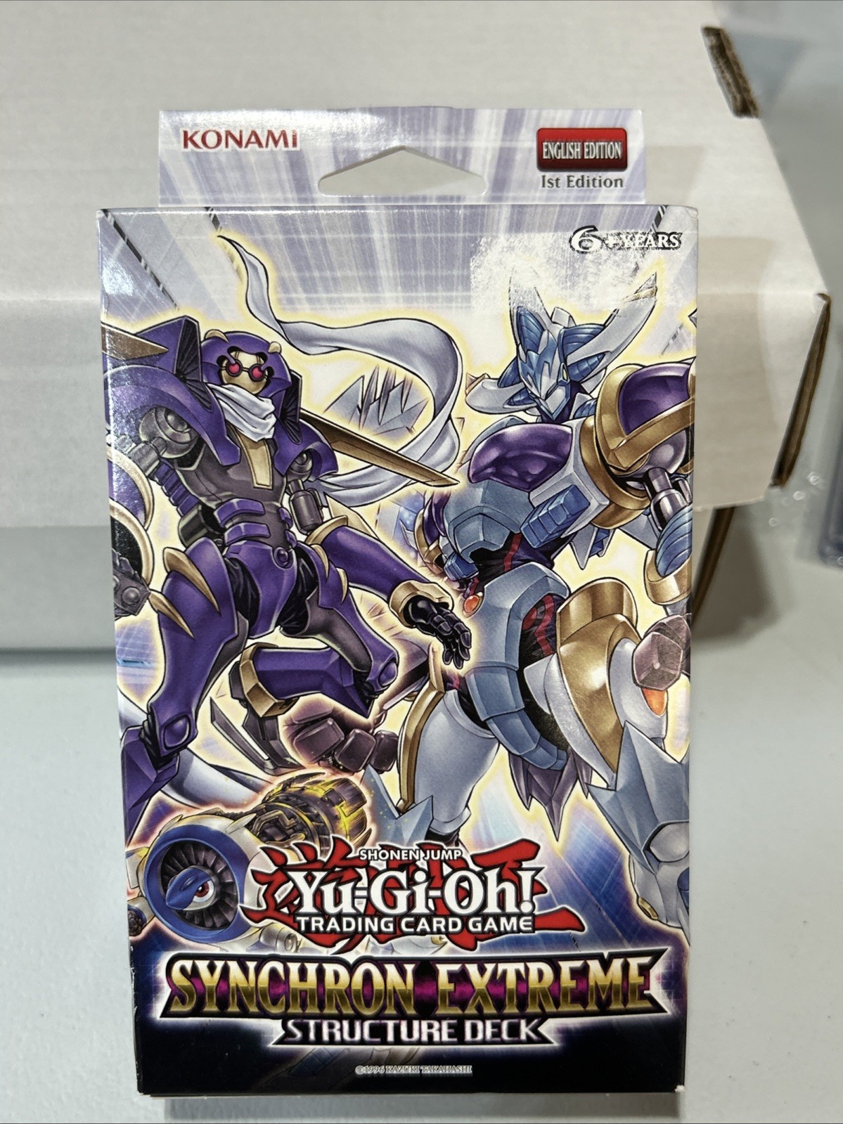 Yugioh TCG Synchron Extreme 1st Edition Structure Deck SEALED Minor Box Damage