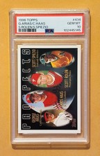 1996 Topps #434 Scott Rolen RC Rookie PSA 10 GEM MINT Low Pop Rare HOF