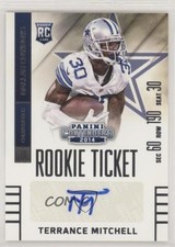 2014 Panini Contenders Terrance Mitchell #242 Auto qw7