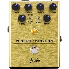 Fender Pugilist Distortion Effects Pedal Refurbished