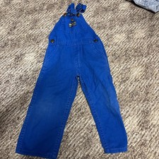 Oshkosh B, Gosh Vintage Blue Bibs Overalls Size 3T