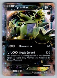 Tyranitar EX 42/98 XY Ancient Origins Holo Ultra Rare