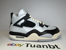 BRAND NEW Nike Air Jordan IV 4 Retro YOUTH GS Pure Platinum/Gold FZ8585-070