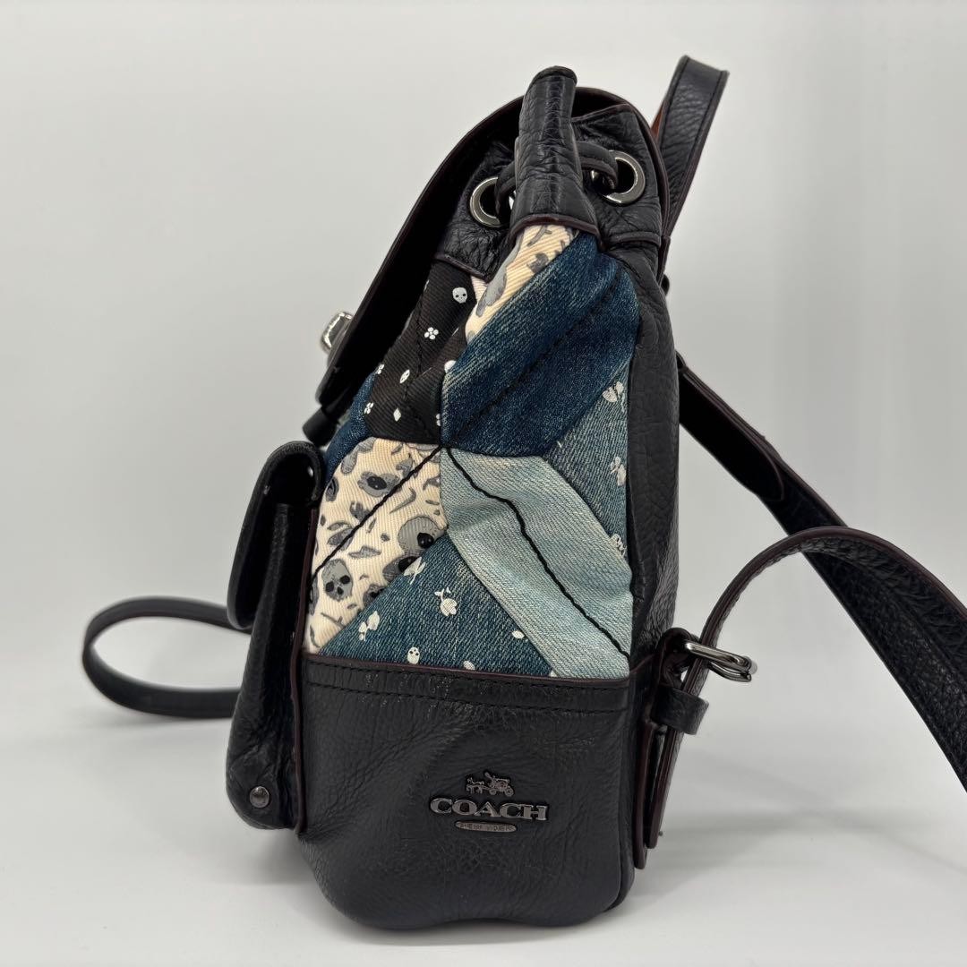 Coach Backpack Patchwork 37743 Turn Lock - image 7