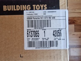 LEGO Technic Porsche 911 GT3 RS (42056) NEW, SEALED IN LEGO SHIPPER, RETIRED