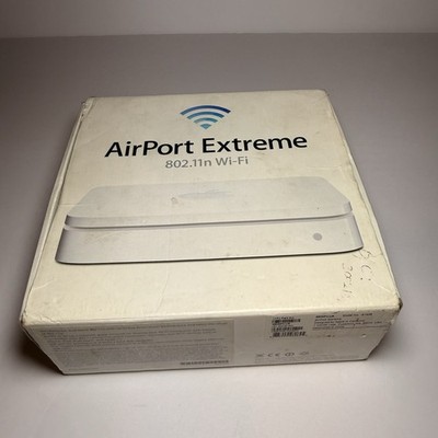 Apple AirPort Extreme A1408 Wireless Router Dual-Band Guest Network w/ Box