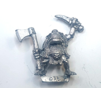 Ork Junge (A) Kev Adams Skulptur Zitadelle Metall Warhammer